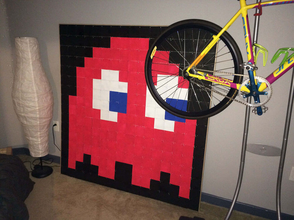Pac Man mosaic