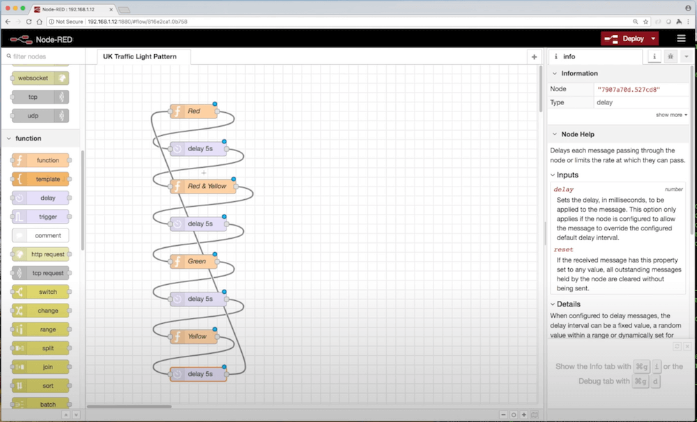 Adding connectors.