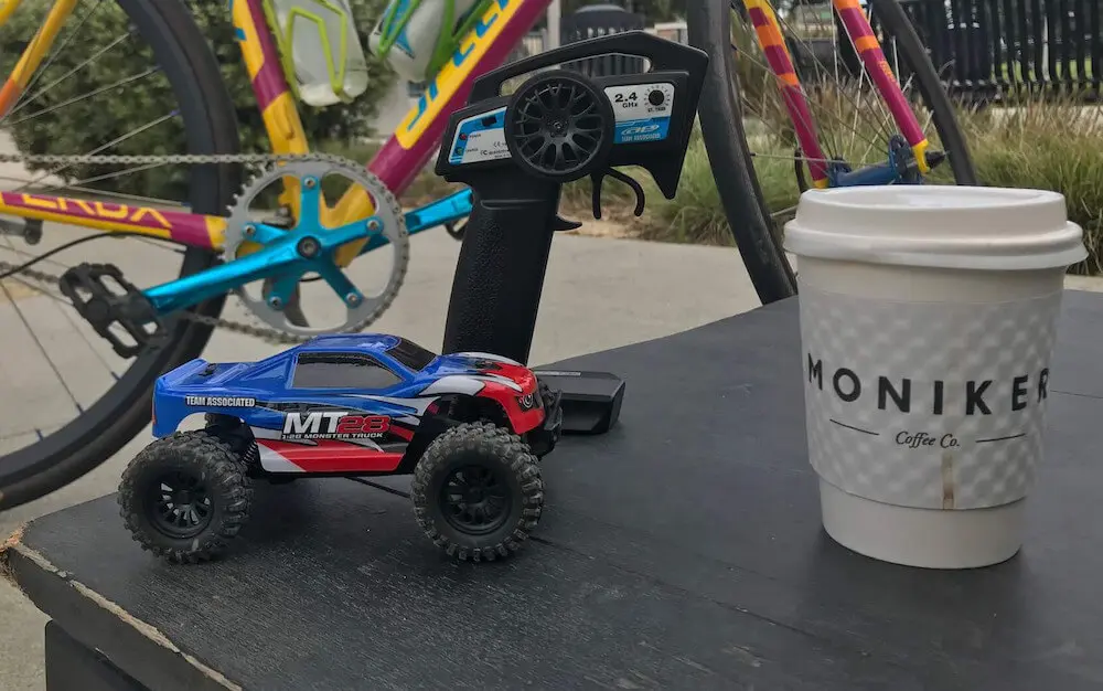 Radio Controlled Car and Coffee Fun