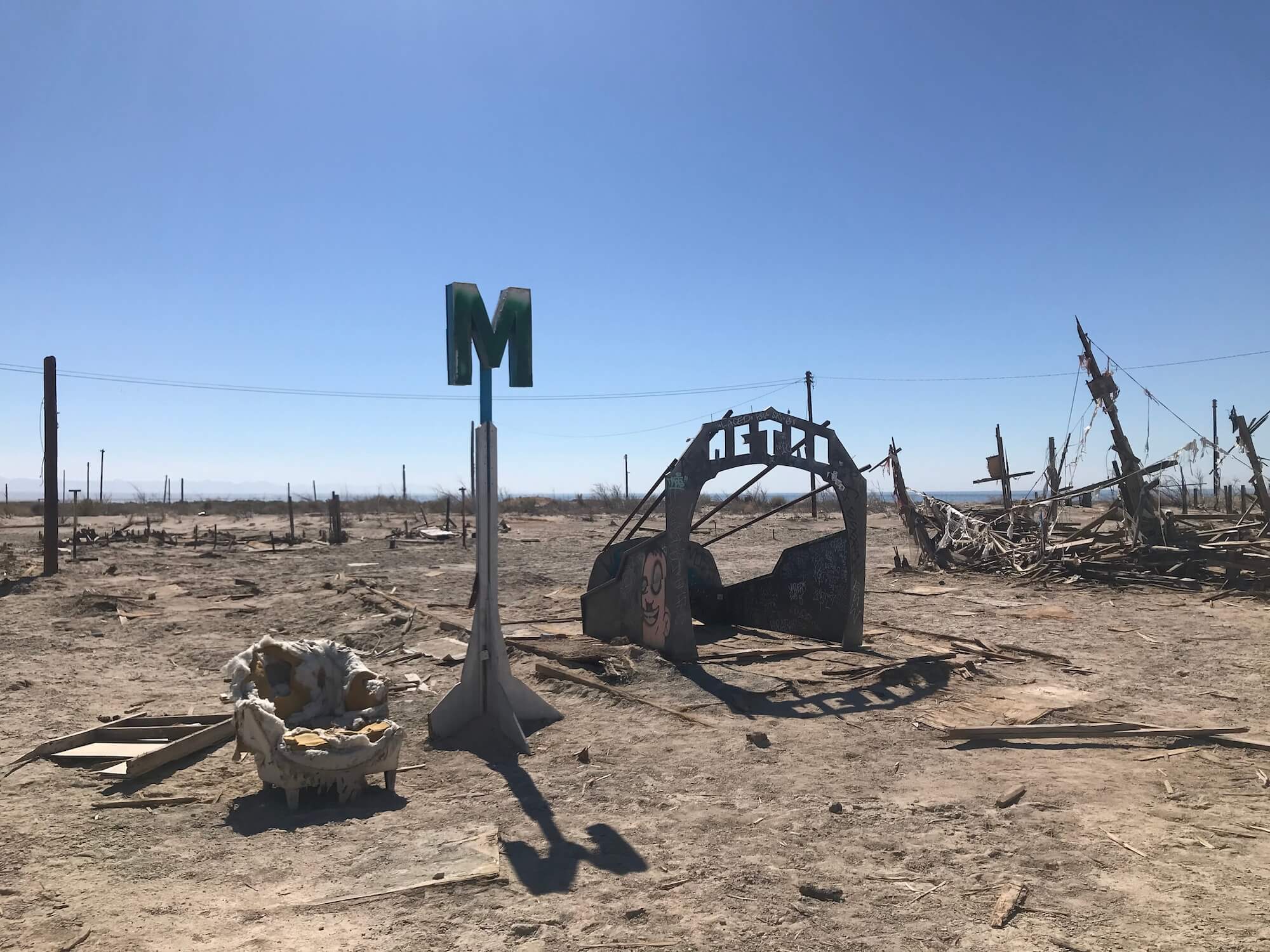 Bombay Beach now conveniently on the Metro system!
