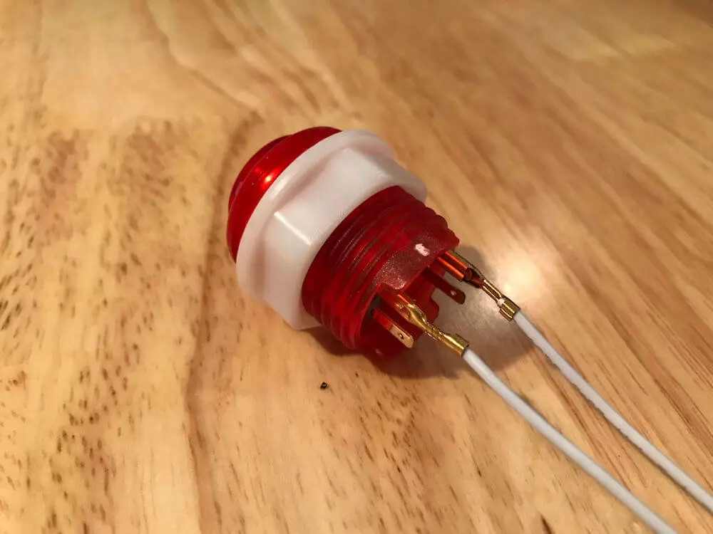 Task tracker red button.