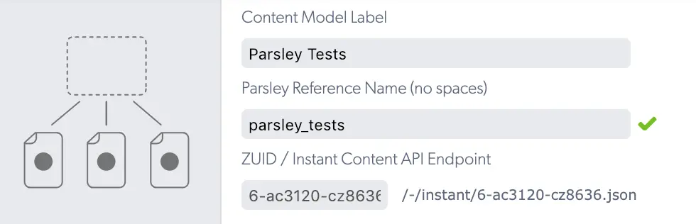 Instant API endpoint.